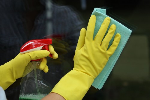 Facade cleaning work on a NW6 residential building exterior