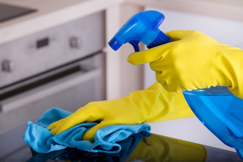 NW6 carpet cleaners demonstrating a safe and professional cleaning process