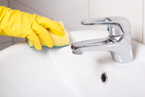 Carpet cleaning service in NW6 treating a family home carpet with care