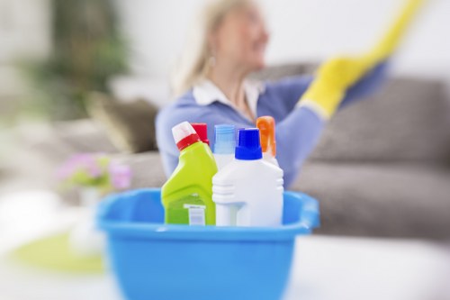 Local rug cleaning service for a flat and hallway runner in NW6