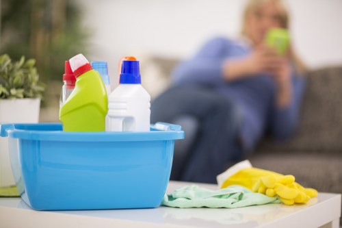 Deep carpet cleaning for a flat or rental property in NW6